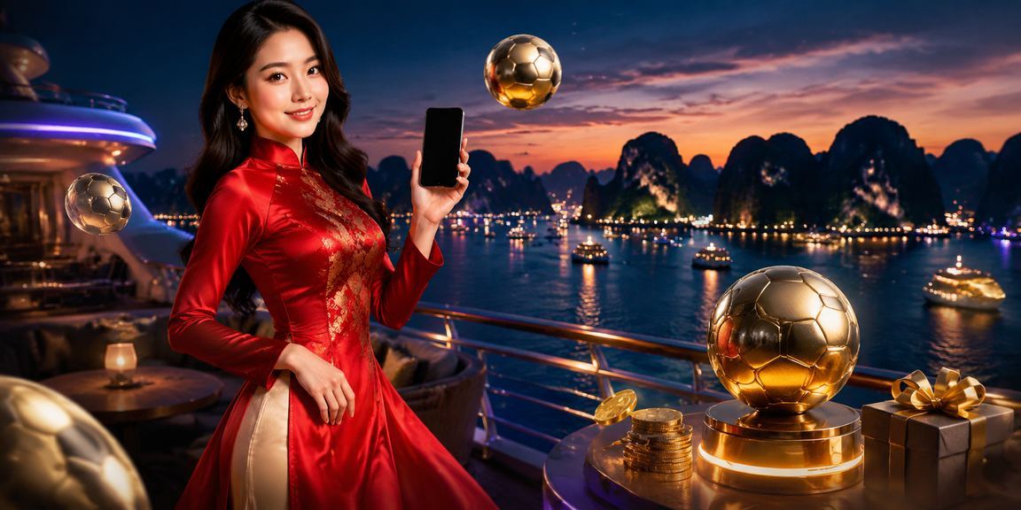 Người hâm mộ bóng đá theo dõi kèo cược tại vịnh Hạ Long trên điện thoại di động